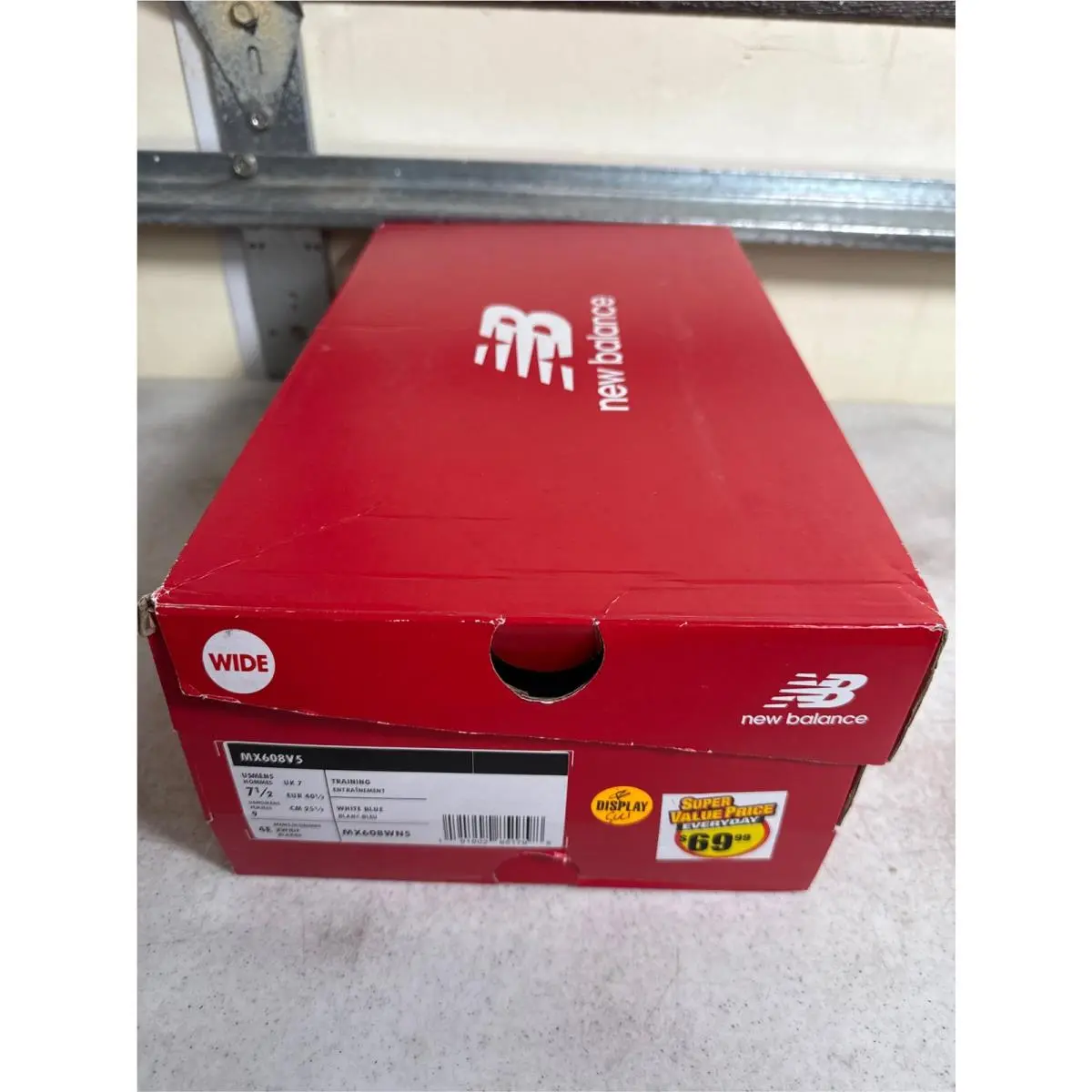 New Balance shoes - MX608WN5 - MX608WN5 - White Navy (UPC: 191902851798) 3