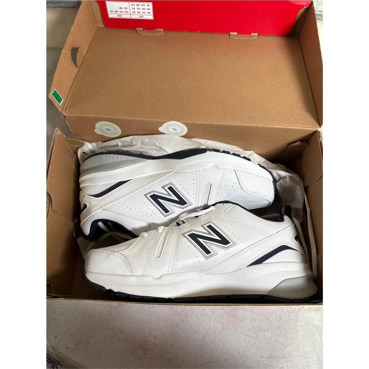 New Balance shoes - MX608WN5 - MX608WN5 - White Navy (UPC: 191902851798) 4