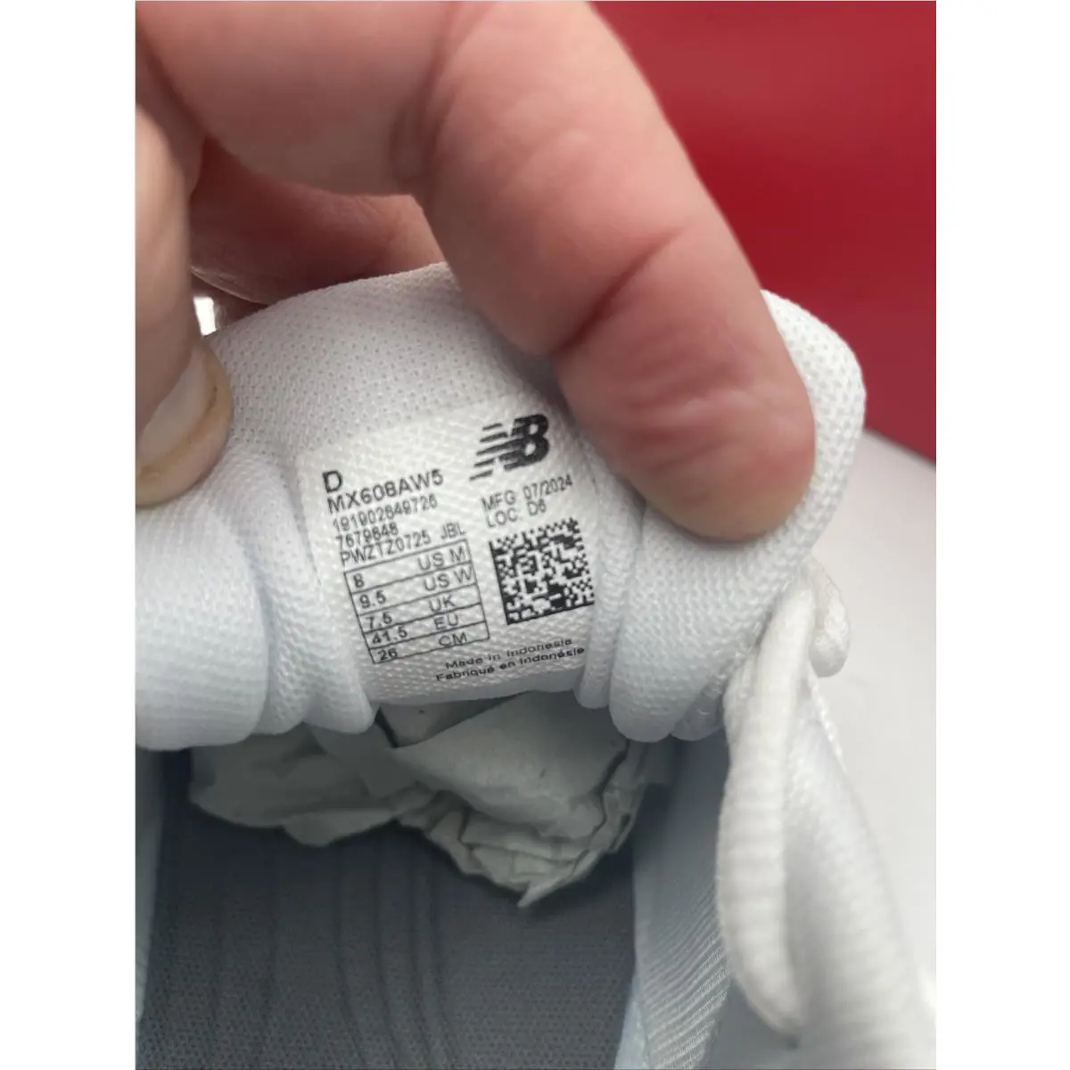 New Balance shoes - New Balance 608 - MX608AW5 - White (UPC: 191902849740) 4