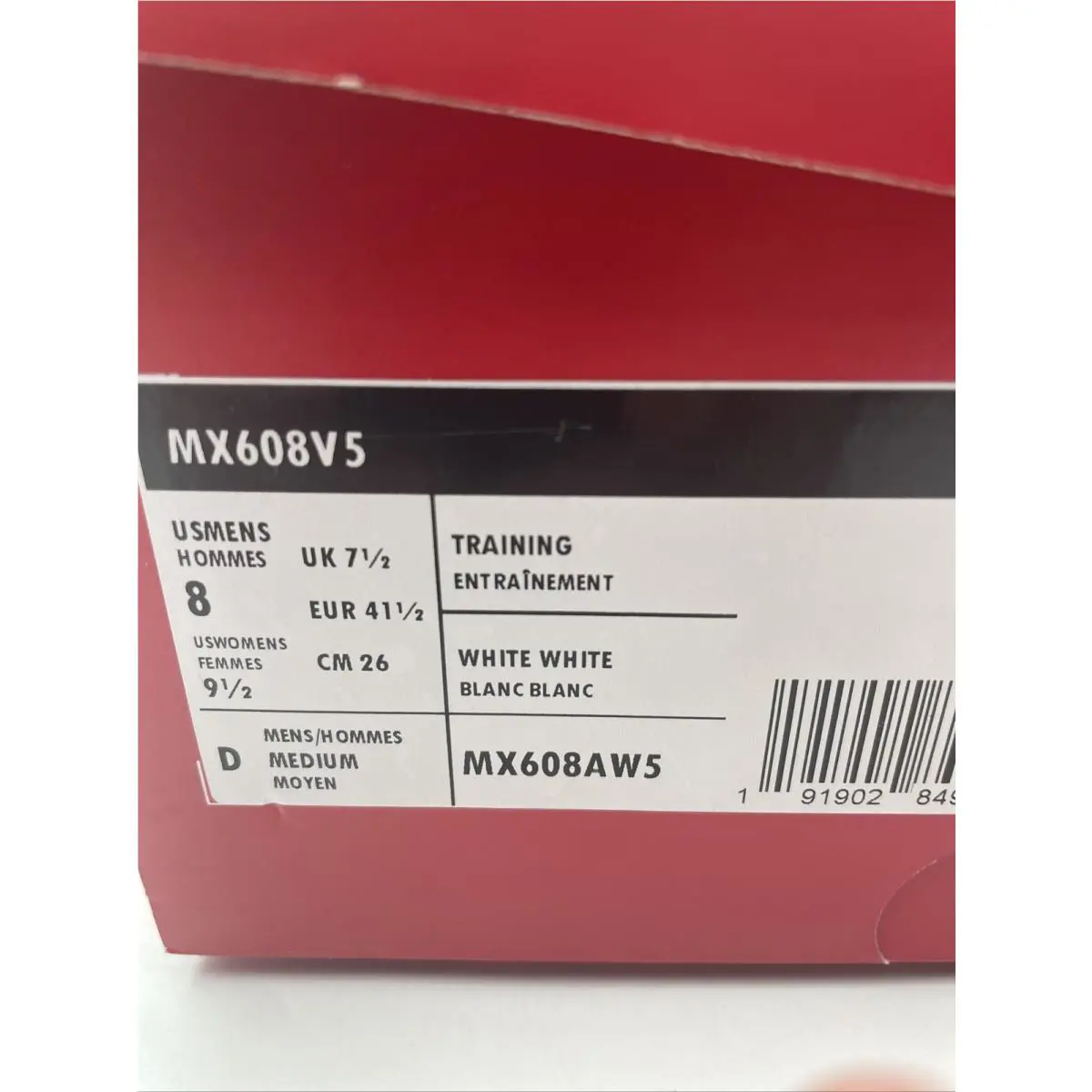 New Balance shoes - New Balance 608 - MX608AW5 - White (UPC: 191902849740) 6