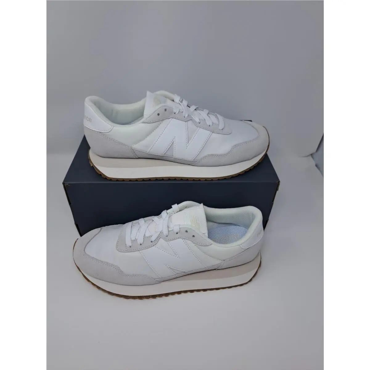 New Balance Women`s 237 V1 Classic Sneaker Nimbus Cloud/white/moonbeam 11.5 US