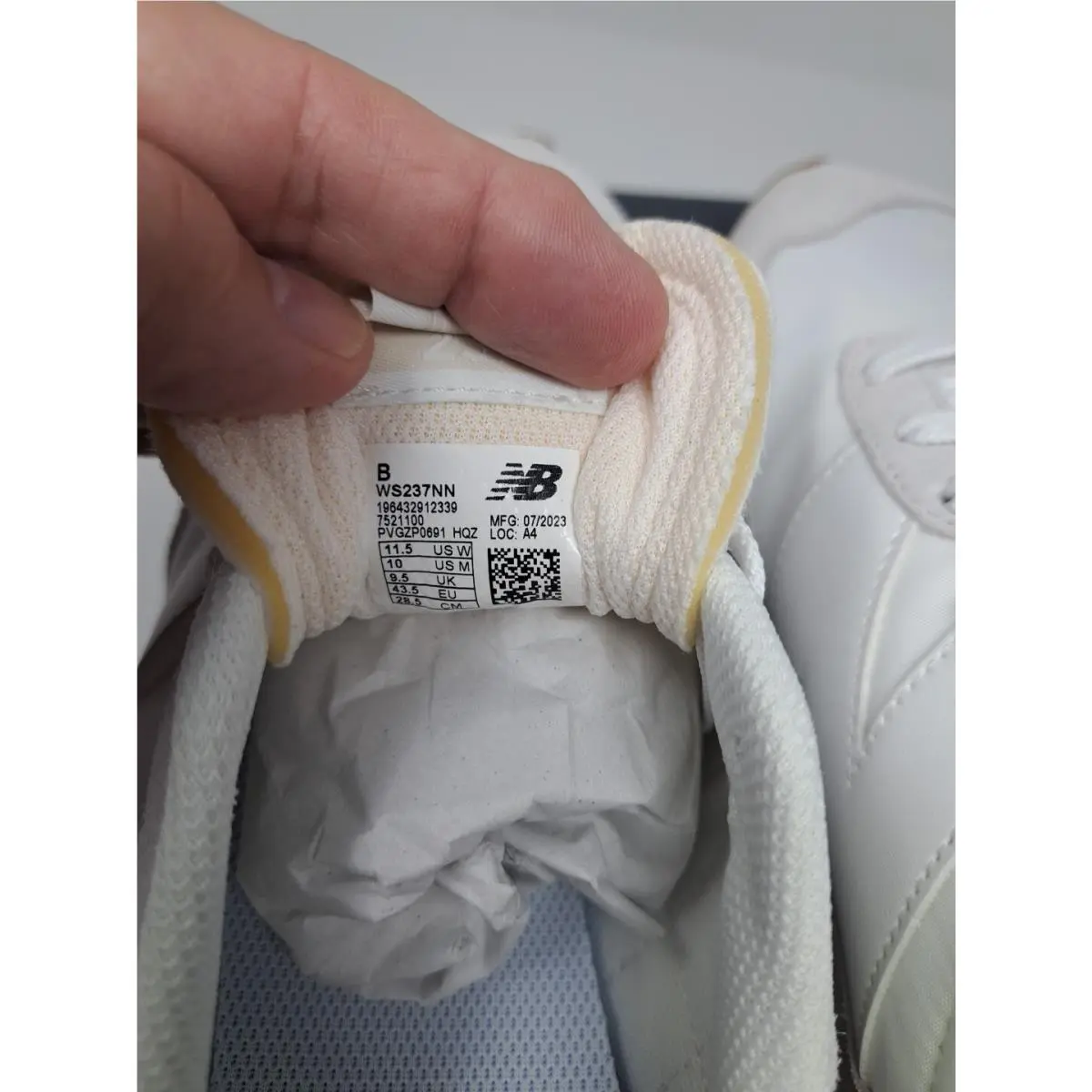 New Balance shoes - New Balance 237 - WS237NN - Nimbus Cloud/White/Moonbeam (UPC: 196432912261) 5