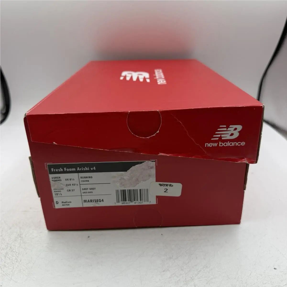 New Balance shoes - New Balance Fresh Foam Arishi v4 - MARISEG4 - Gray (UPC: 0196307413114) 9