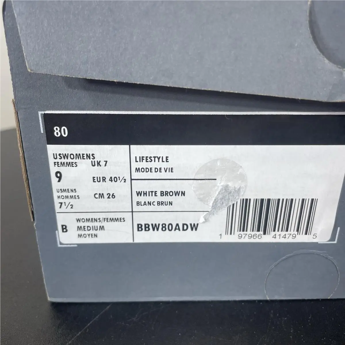 New Balance shoes - Bb80blk - BBW80ADW - White 4