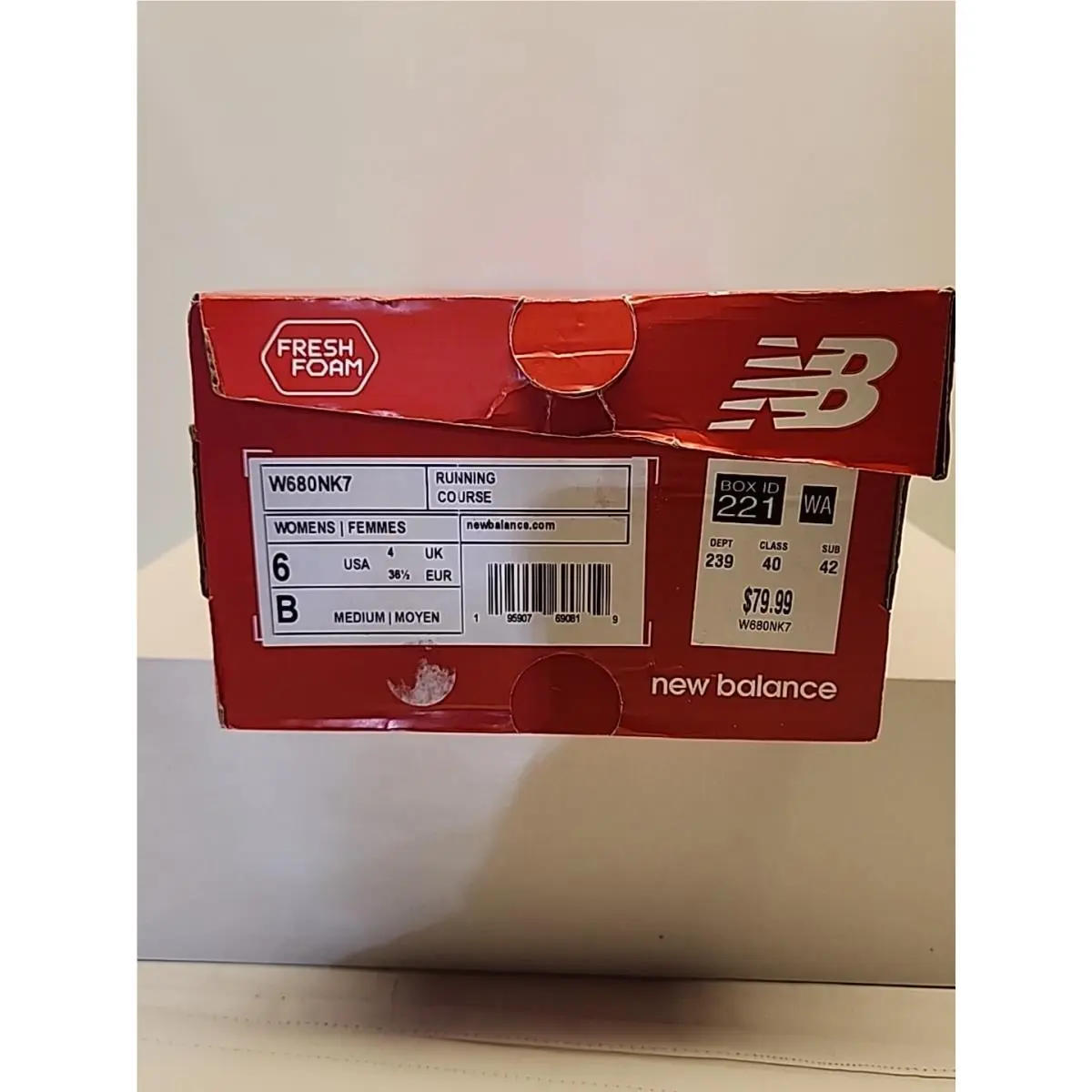 New Balance shoes - New Balance Fresh Foam 680v7 - W680NK7 - Black/Surf/Lemonade (UPC: 195903890879) 6