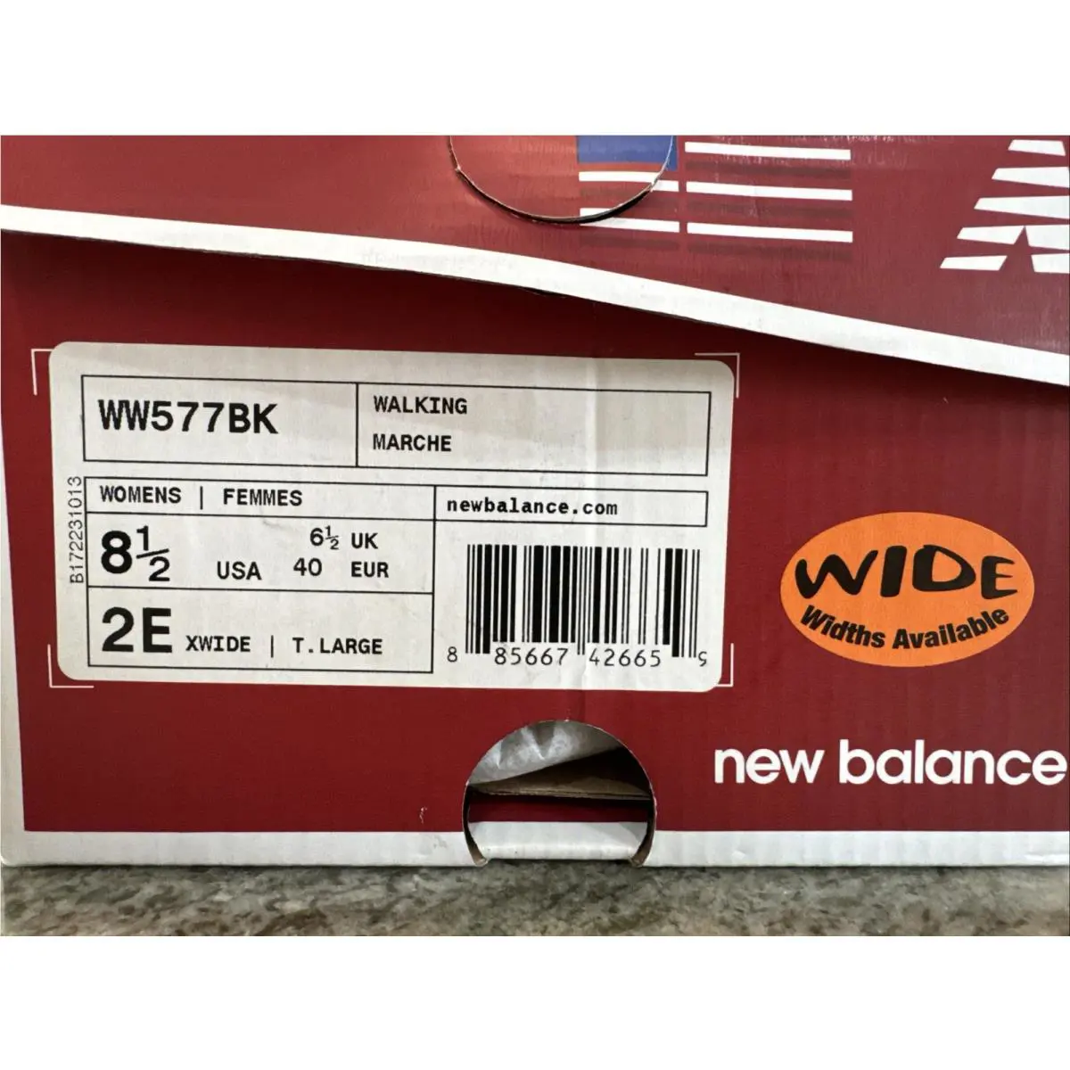 New Balance shoes - New Balance 577 - WW577BK - Black (UPC: 885667426659) 2