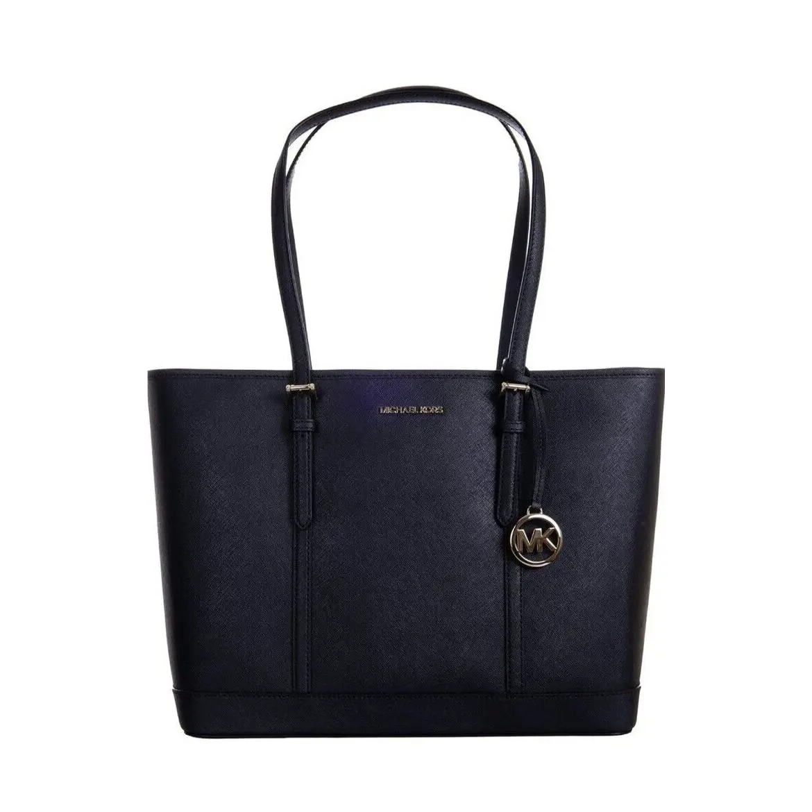 Michael Kors Jet Set Travel Large Top Zip Leather Tote