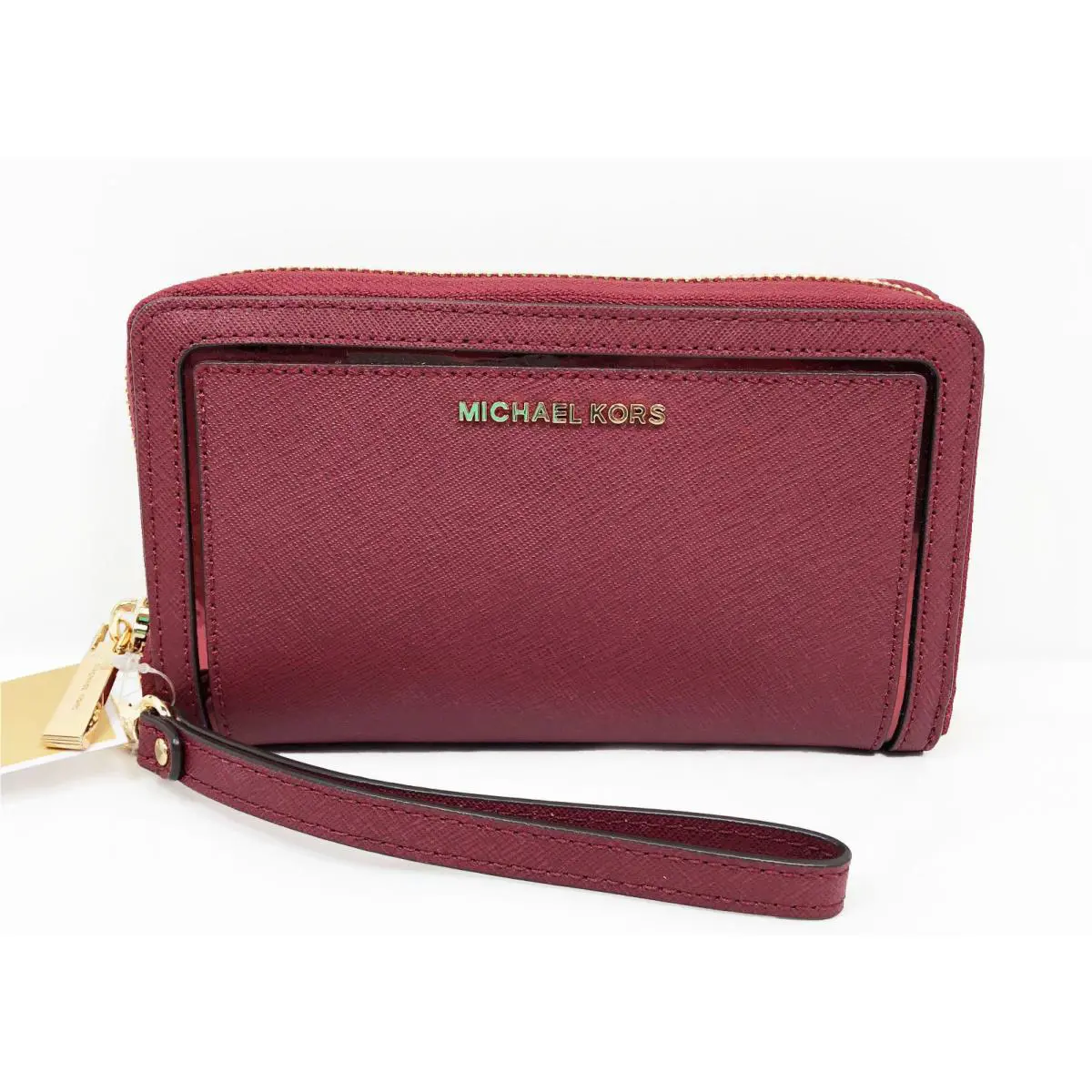 Michael Kors Frame Out Item Travel Continen Cherry 34H6GFJE7M