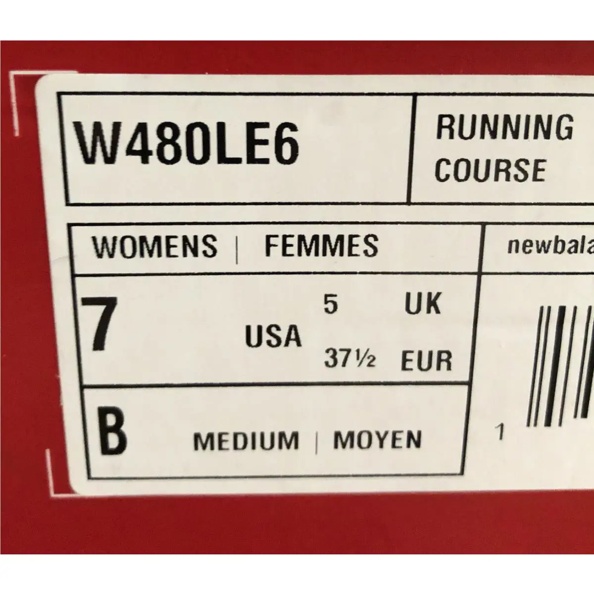 New Balance shoes - New Balance 480LE6 - W480LE6 - Enamel Blue Polaris, Manufacturer: Blue (UPC: 191902868017) 6