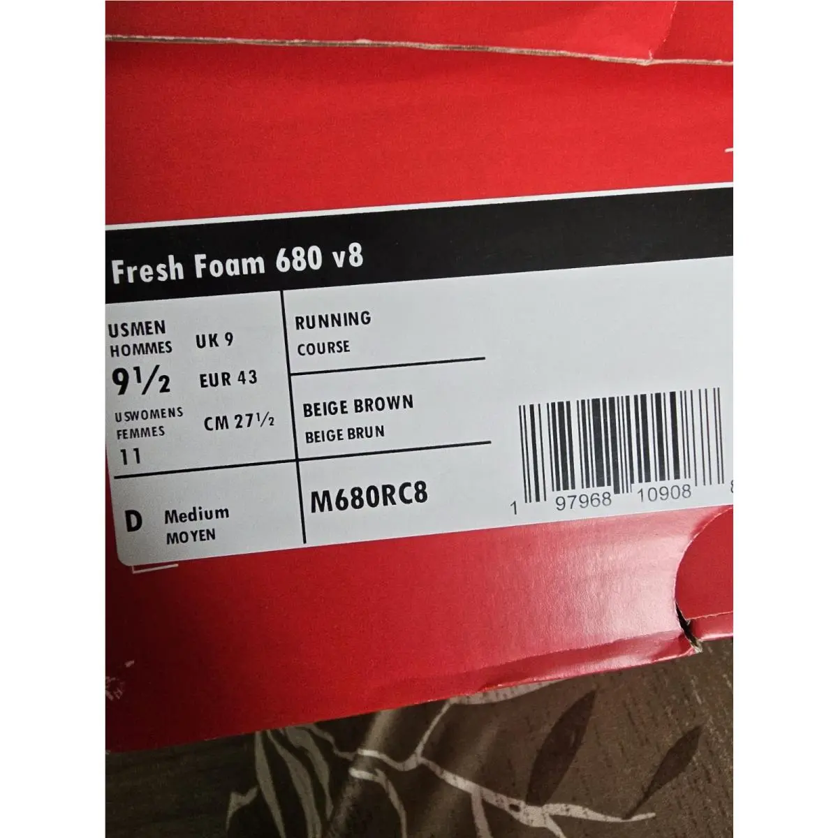 New Balance shoes - New Balance 680 - M680 - Beige 13