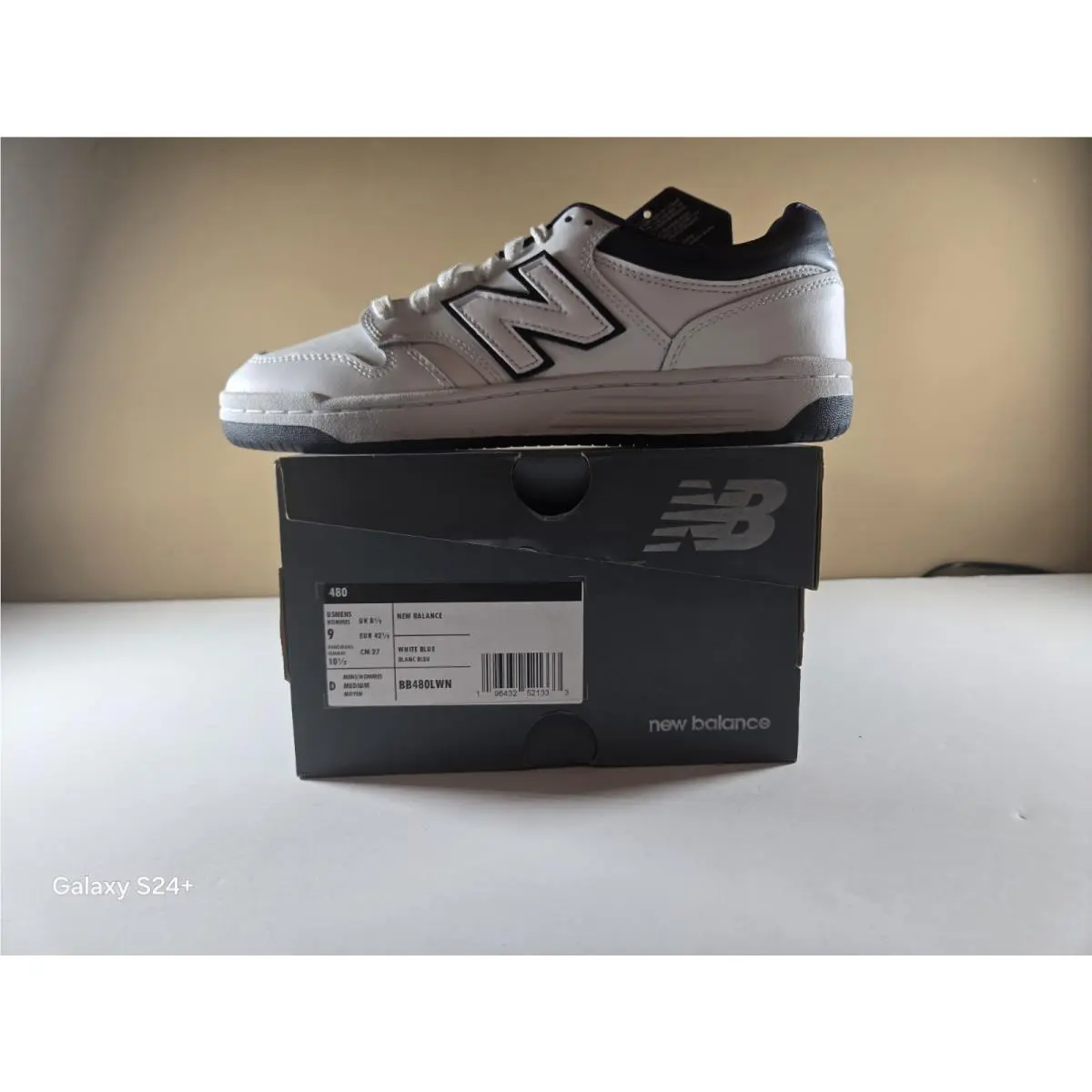 New Balance shoes - New Balance 480 - BB480LWN - white blue 5