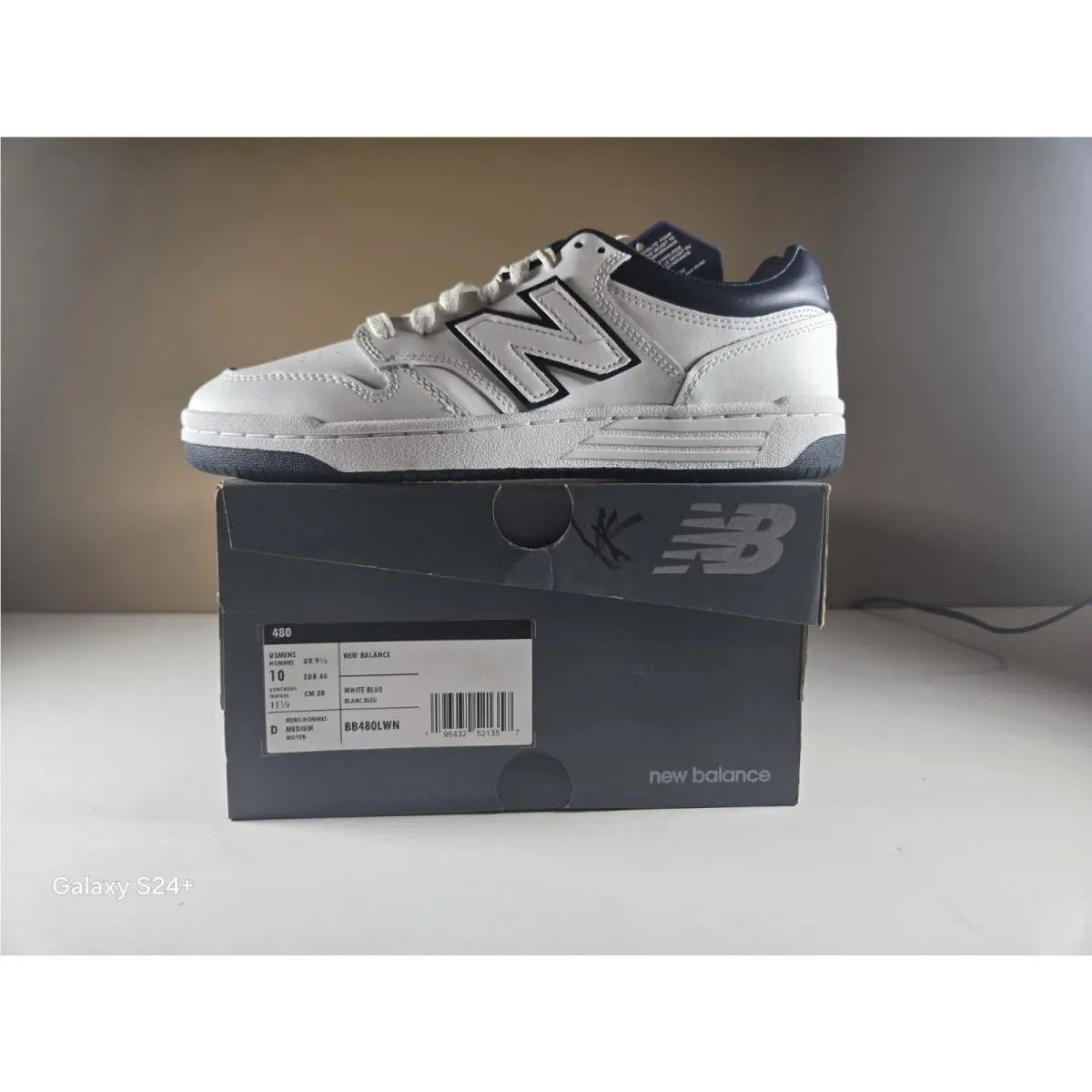 New Balance shoes - New Balance 480 - BB480LWN - white blue 5