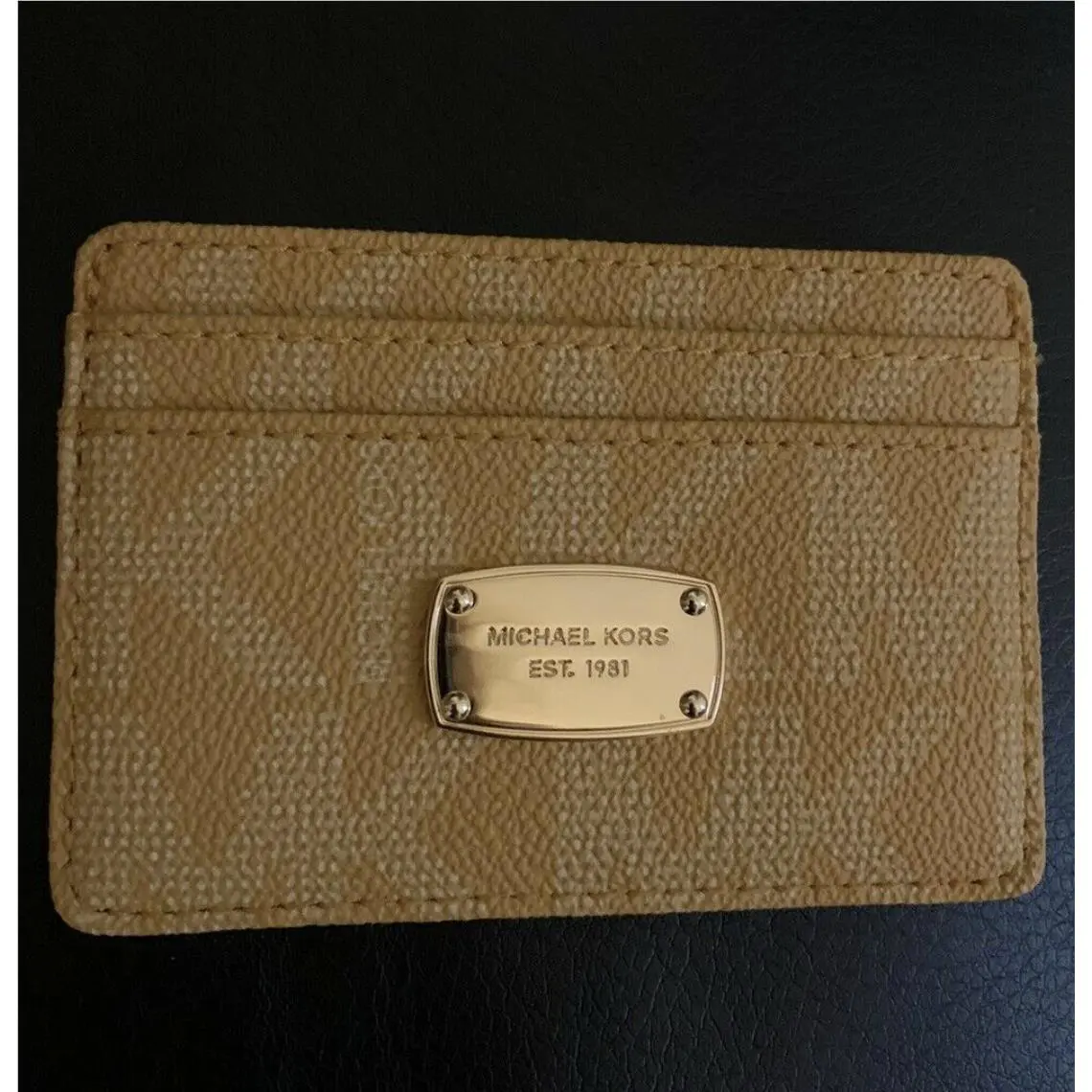 Michael Kors MK Sun Credit Card Case Wallet
