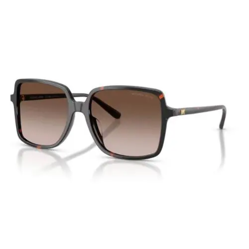 Michael Kors MK2098U 378113 Brown Tortoise Isle Of Palms Square Sunglasses
