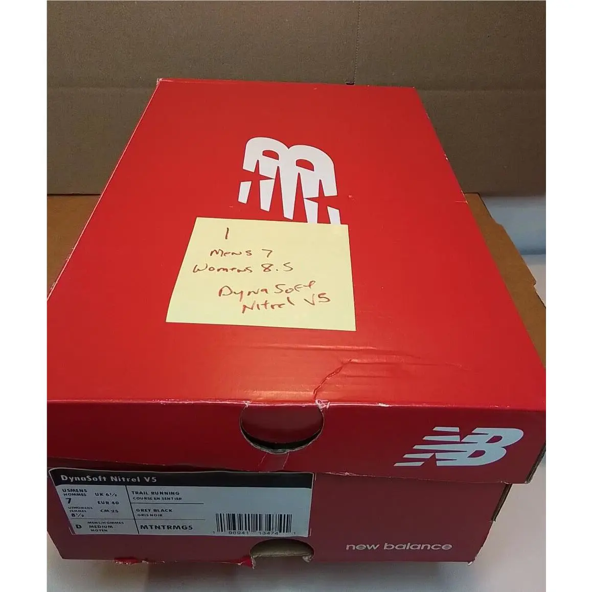 New Balance shoes - New Balance Dynasoft Nitrel v5 - MTNTRMG5 - Gray 8