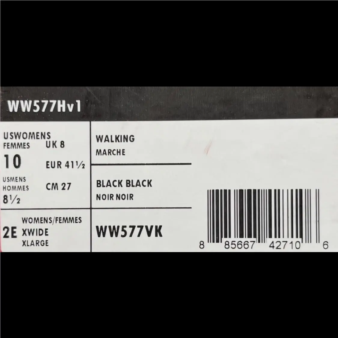 New Balance shoes - New Balance 577 - MW577VK - Black (UPC: 885667427106) 8