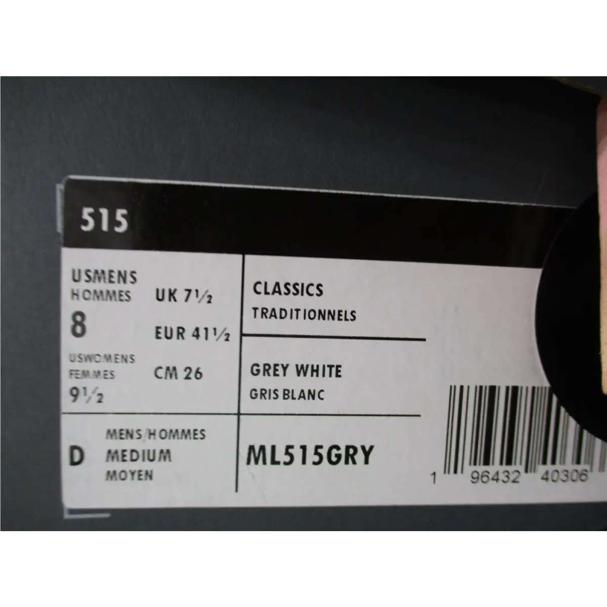 New Balance shoes - New Balance 515 - ML515GRY - Gray 6