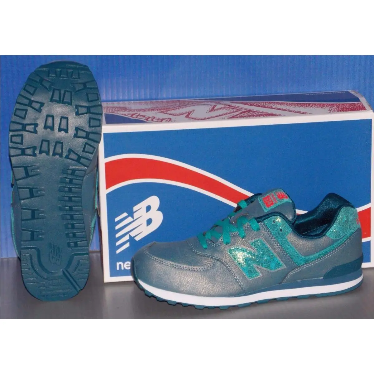 New Balance shoes - New Balance 574 - Blue (UPC: 889516094808) 0