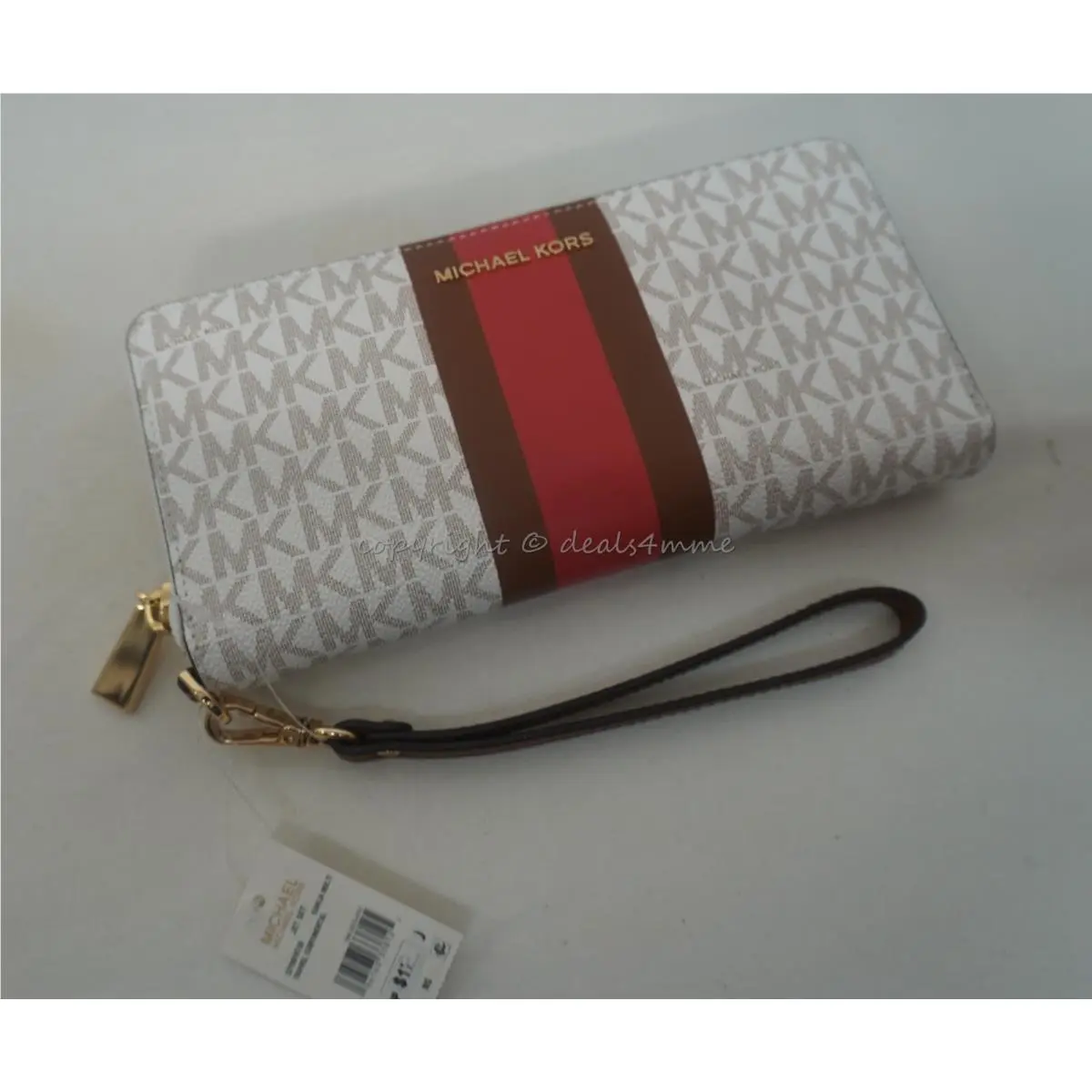 32T9GF6T3B Jet Set Travel Continental Wallet/wristlet in Dhalia Mul by Michael Kors