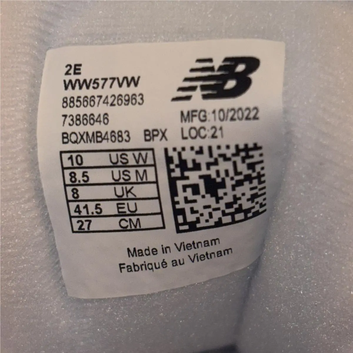 New Balance shoes - New Balance 557 - WW577VW - White 6