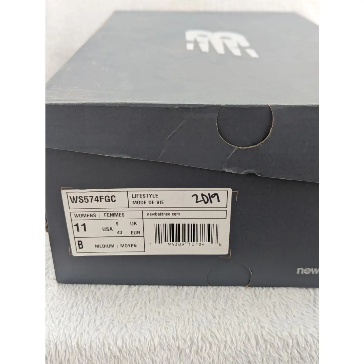 New Balance shoes - New Balance Lifestyle Mode De Vie - WS574FGC - White/Yellow 7