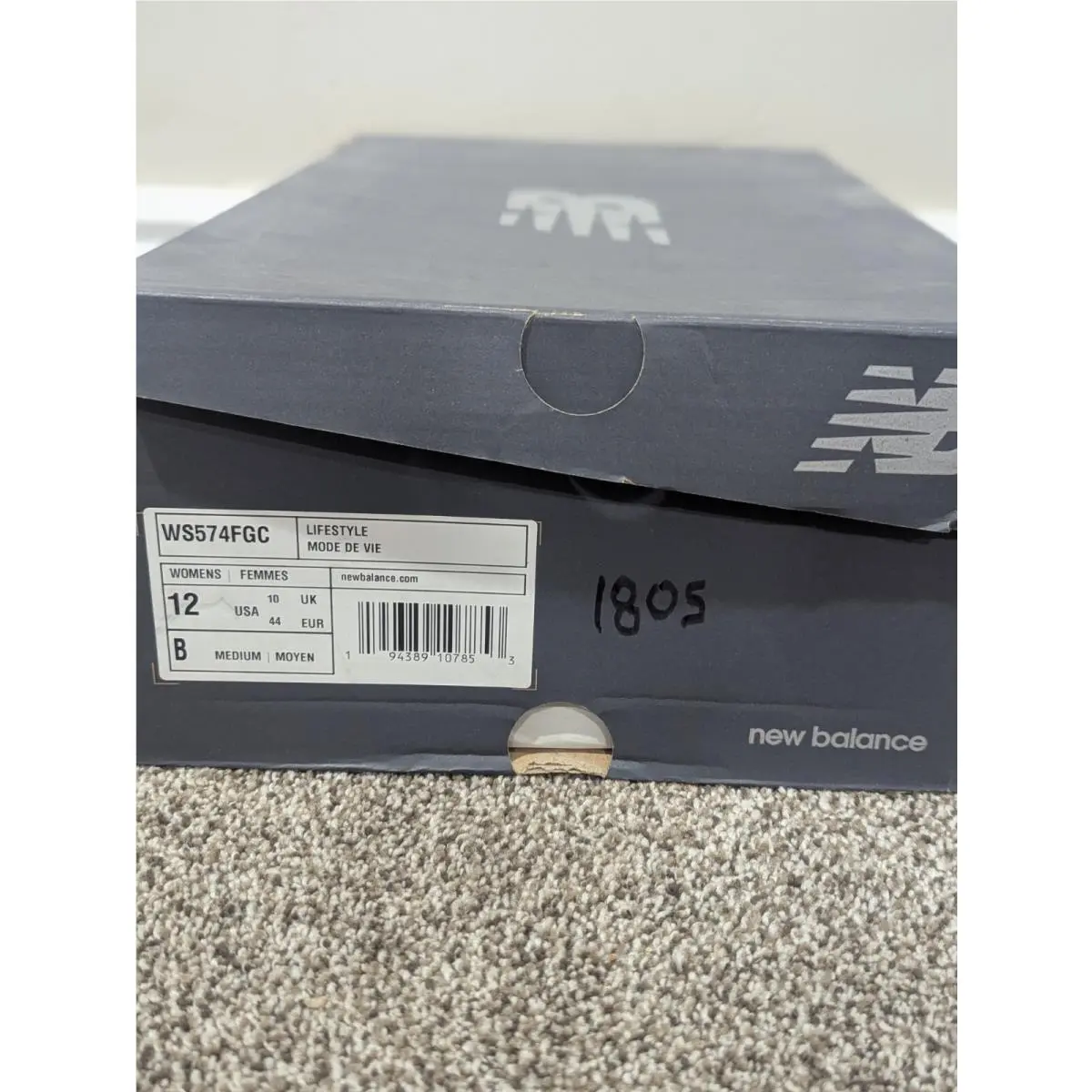 New Balance shoes - New Balance Lifestyle Mode De Vie - WS574FGC - White/Yellow 6