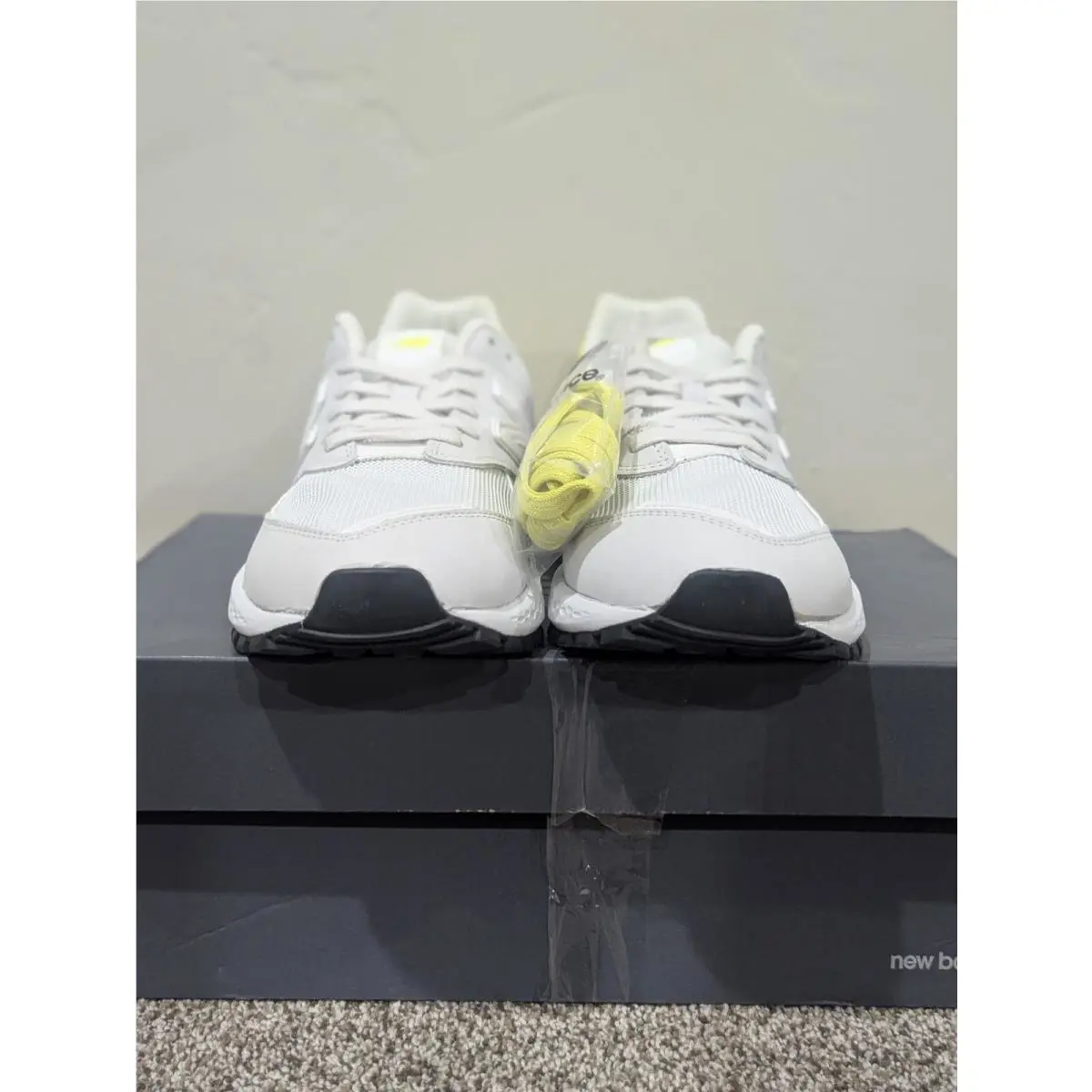 New Balance shoes - New Balance Lifestyle Mode De Vie - WS574FGC - White/Yellow 2