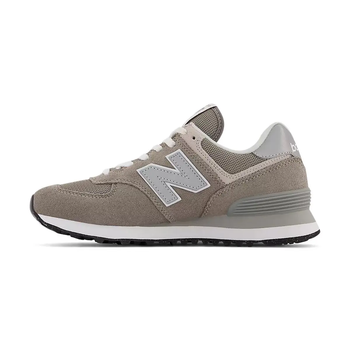 Adult Unisex Mens WL574EVG New Balance 574 Core_grey/white WL574EVG-SIZE 8-B