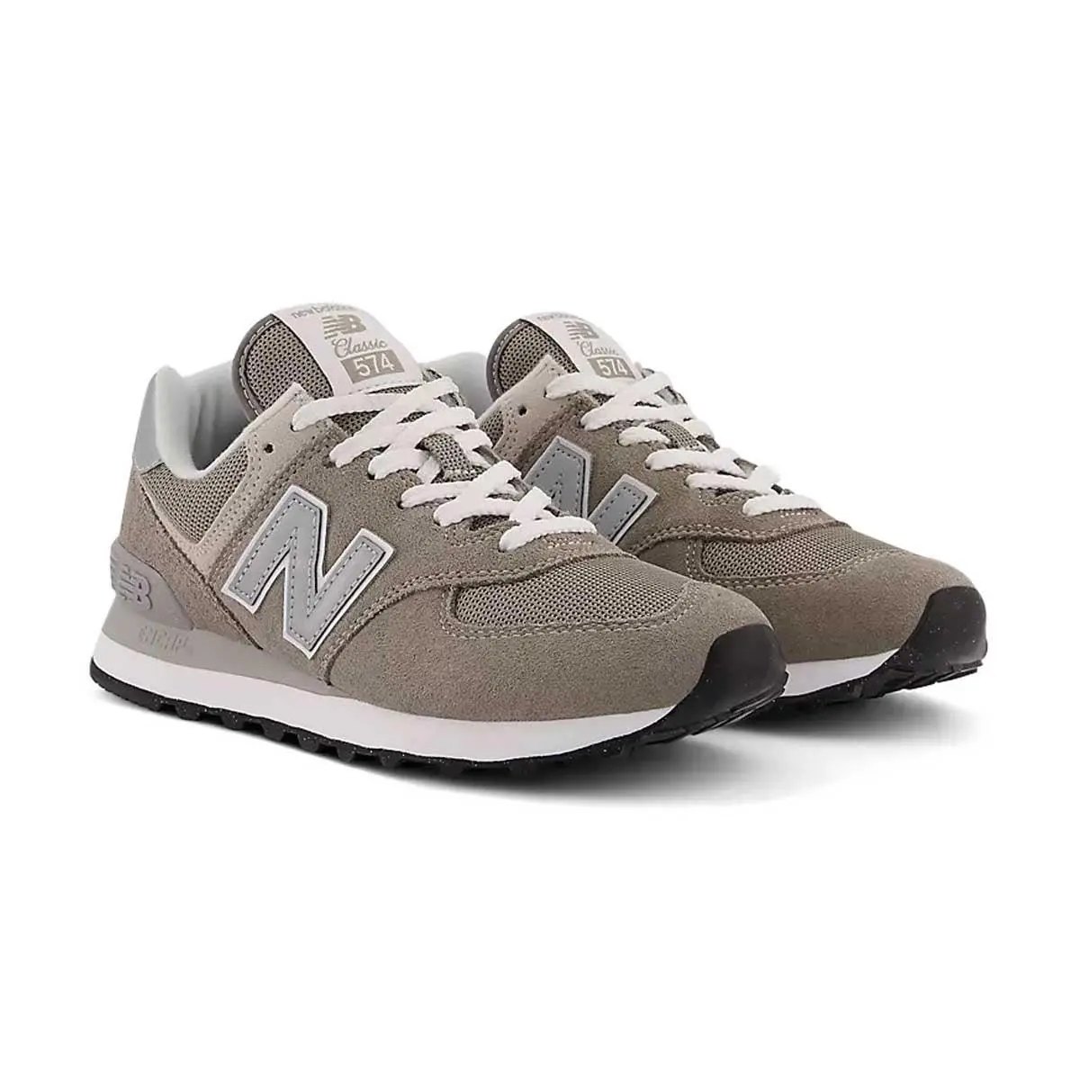 New Balance shoes - WL574EVG - WL574EVG - GREY/WHITE (UPC: 195907796320) 0