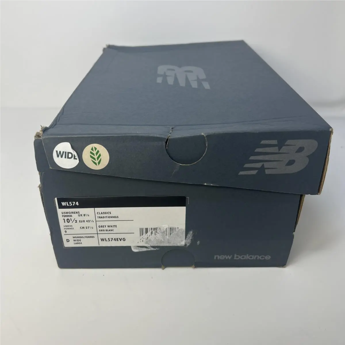 New Balance shoes - New Balance 574 - WL574EVG - Grey / White 8