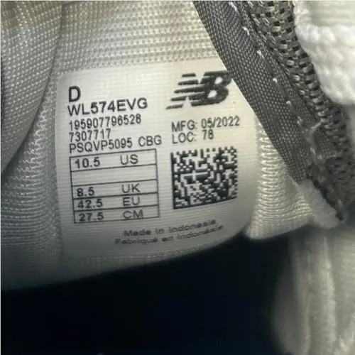 New Balance shoes - New Balance 574 - WL574EVG - Grey / White 7