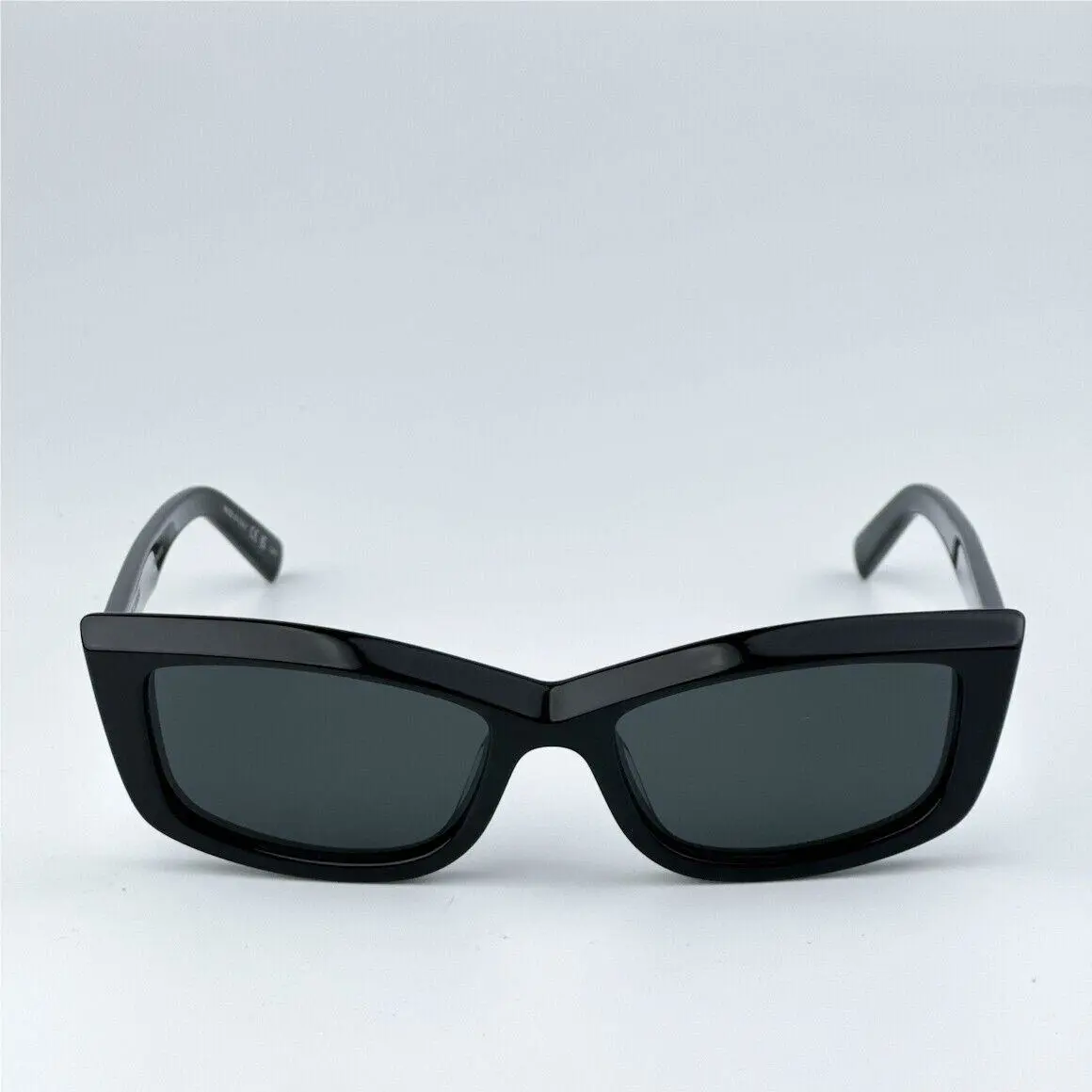Saint Laurent Men Sunglasses Black Rectangle SL658 001 by Yves Saint Laurent