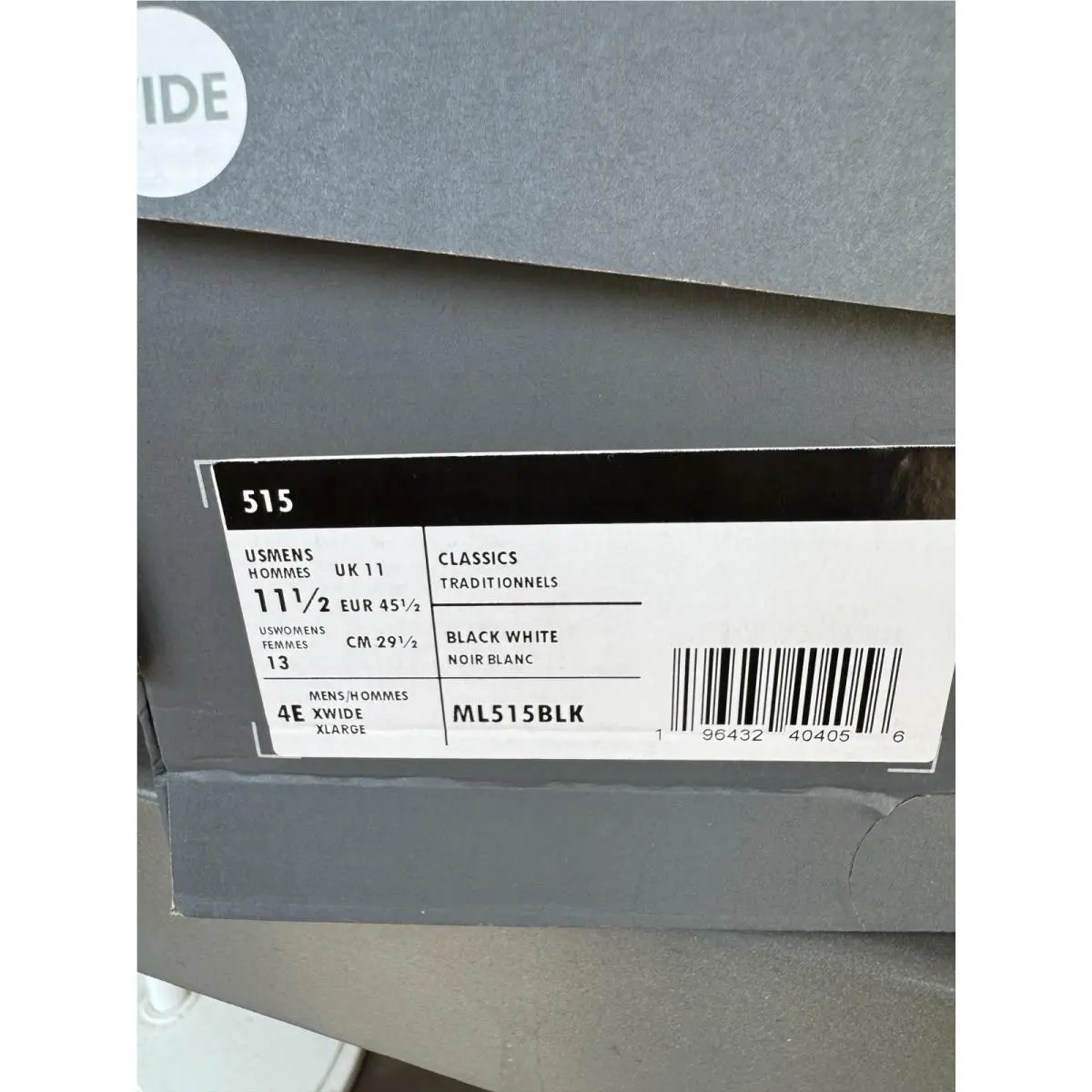 New Balance shoes - New Balance 515 - ML515HL3 - Black 8