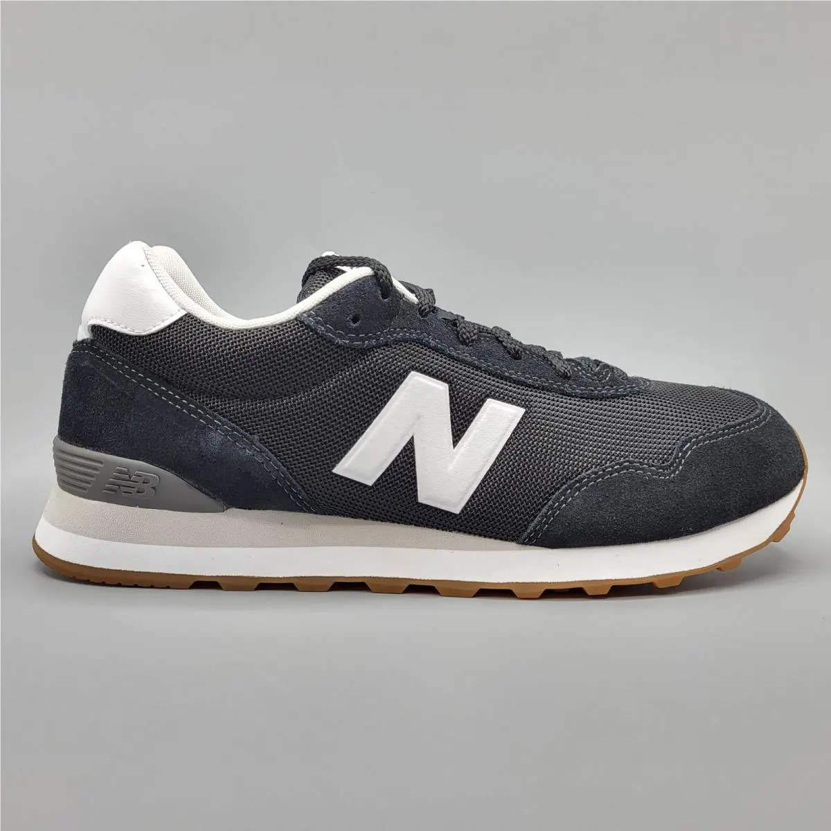Men`s Size 8.5 D - New Balance 515v3 Low Black White Gum