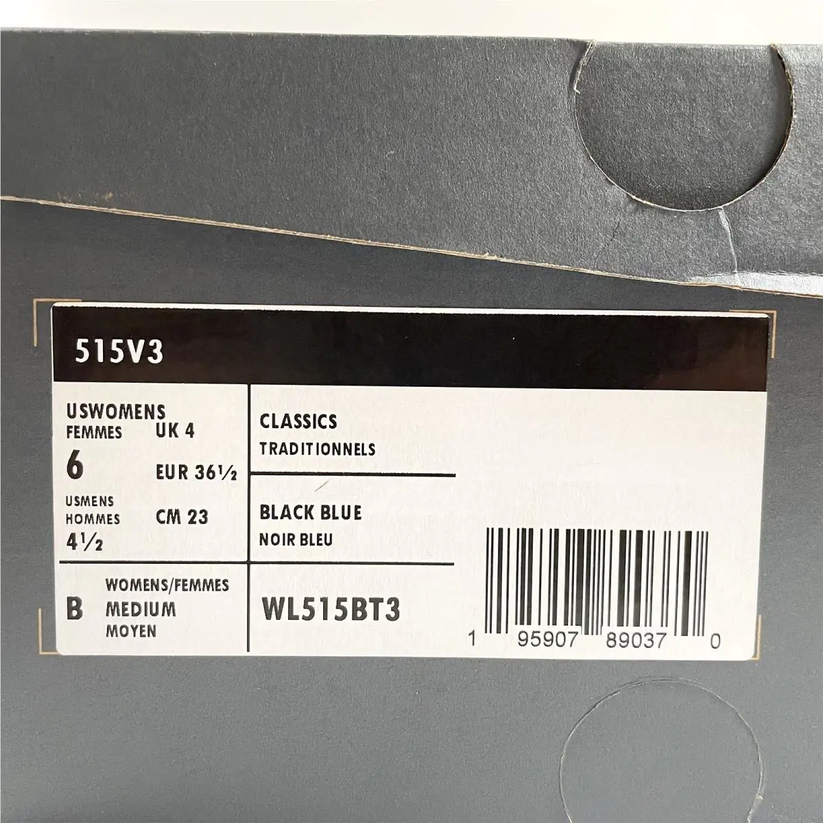 New Balance shoes - New Balance 515v3 - WL515BT3 - Black (UPC: 195907890394) 0