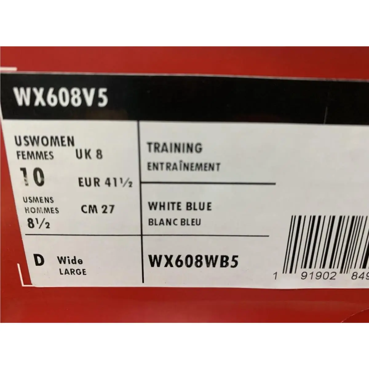 New Balance shoes - New Balance 608v5 - WX608WB5 - White (UPC: 0191902849061) 6