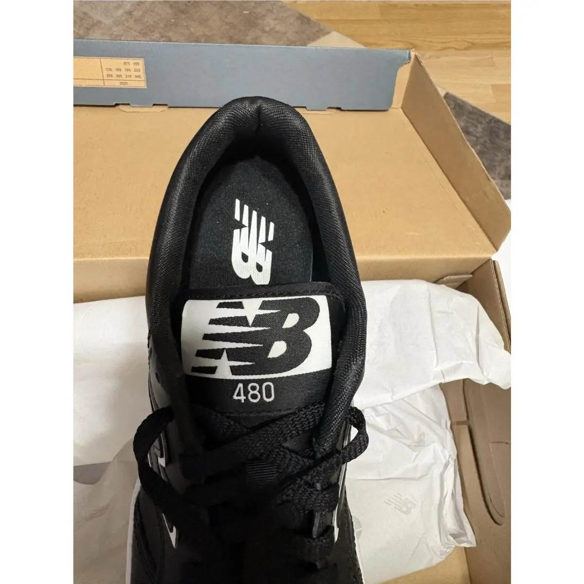 New Balance shoes - New Balance 480 - Black 7
