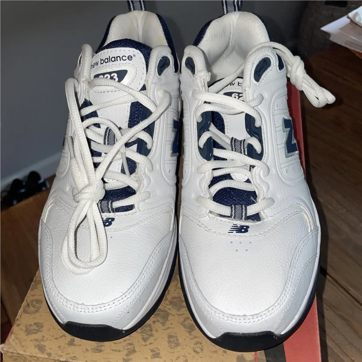 New Balance shoes - New Balance 623 - MX623WN - White 0