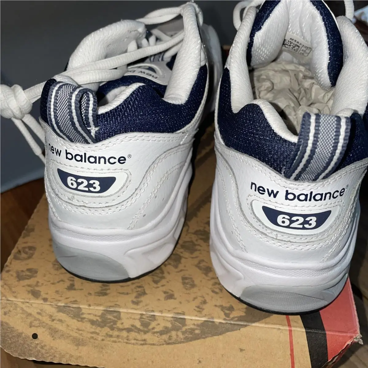 New Balance shoes - New Balance 623 - MX623WN - White 1