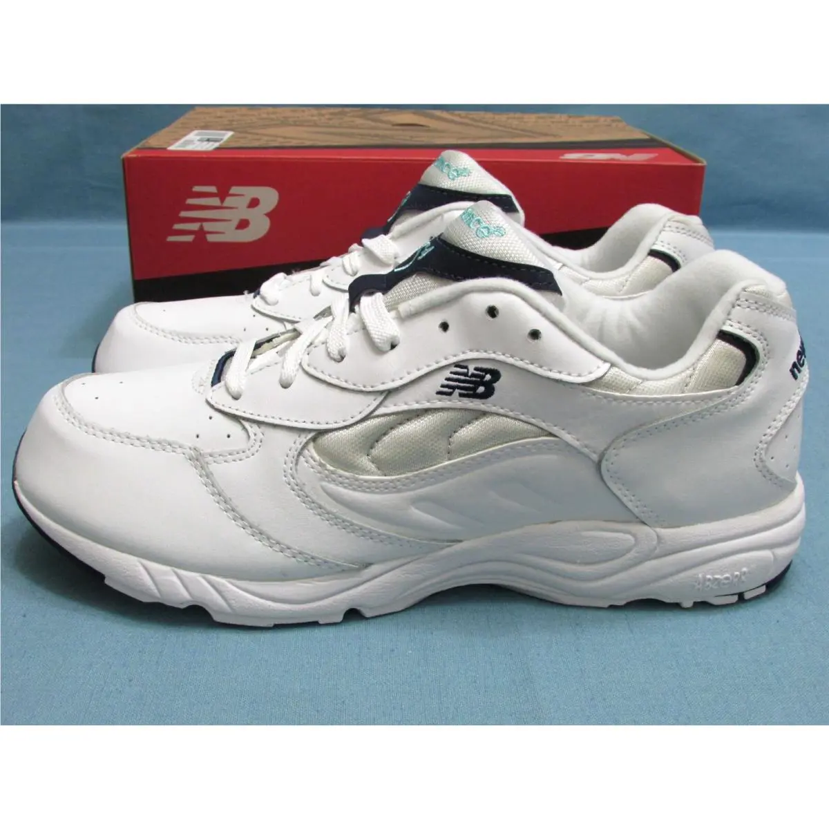 New Balance shoes - New Balance 554 - 004367 - White & Navy 0