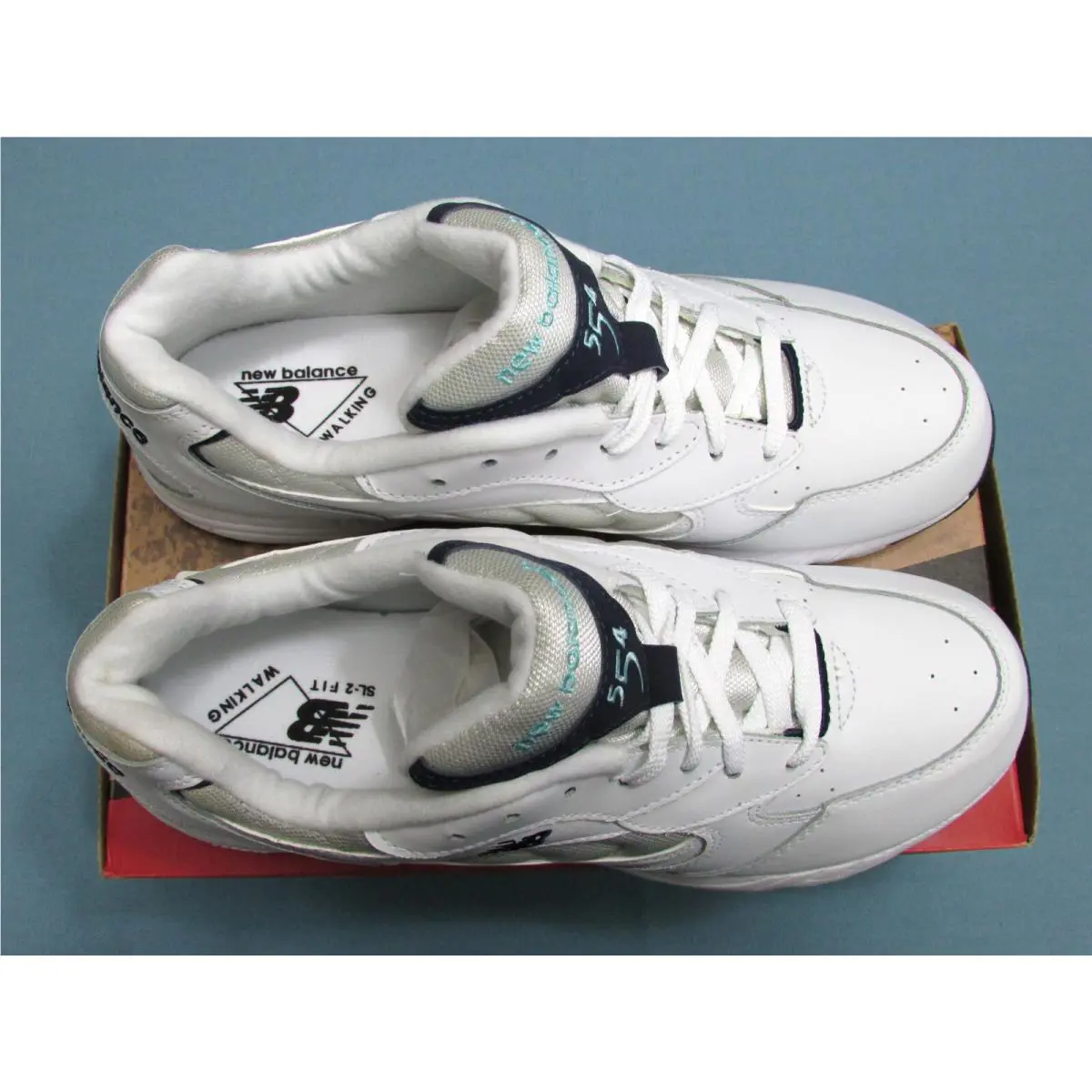 New Balance shoes - New Balance 554 - 004367 - White & Navy 2