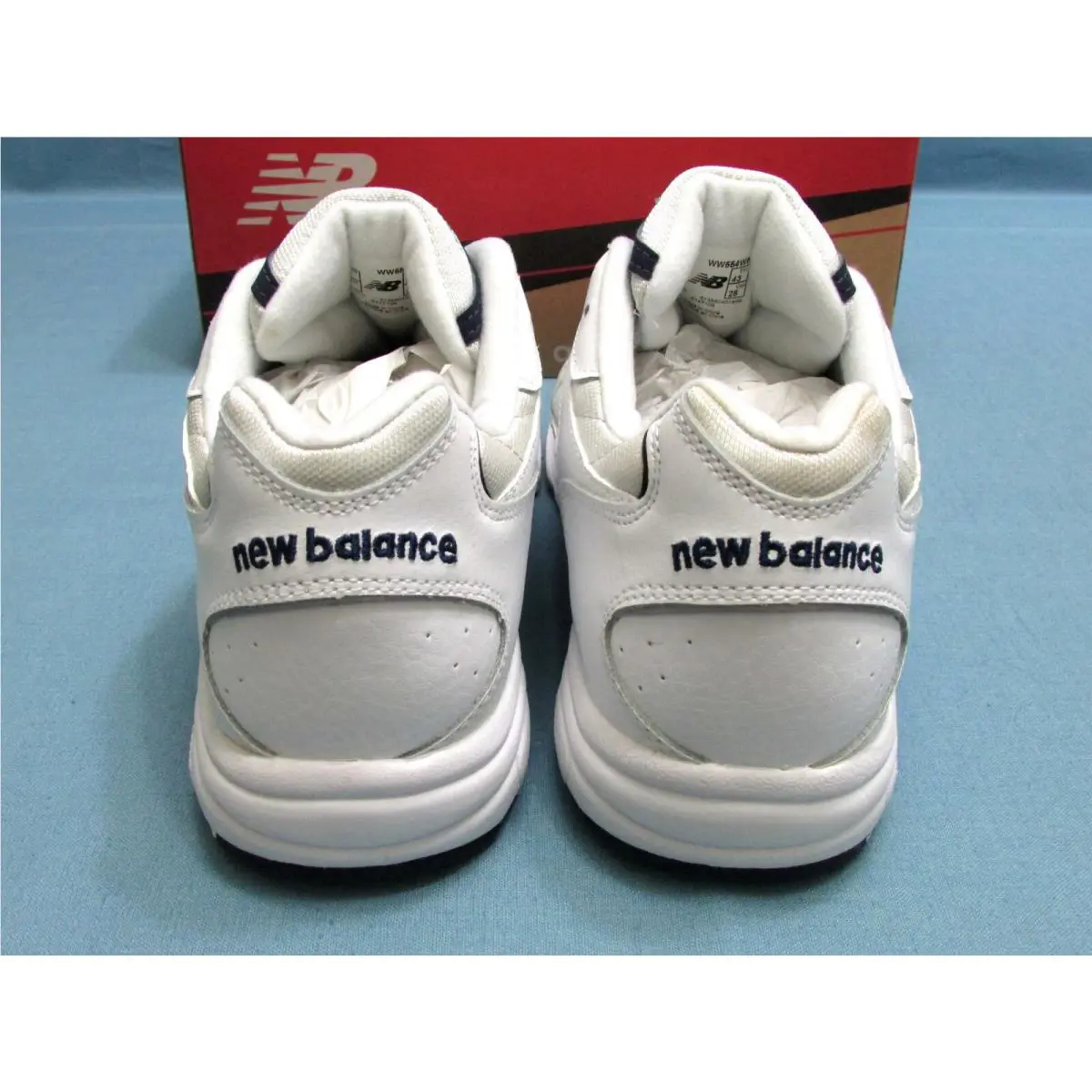 New Balance shoes - New Balance 554 - 004367 - White & Navy 3