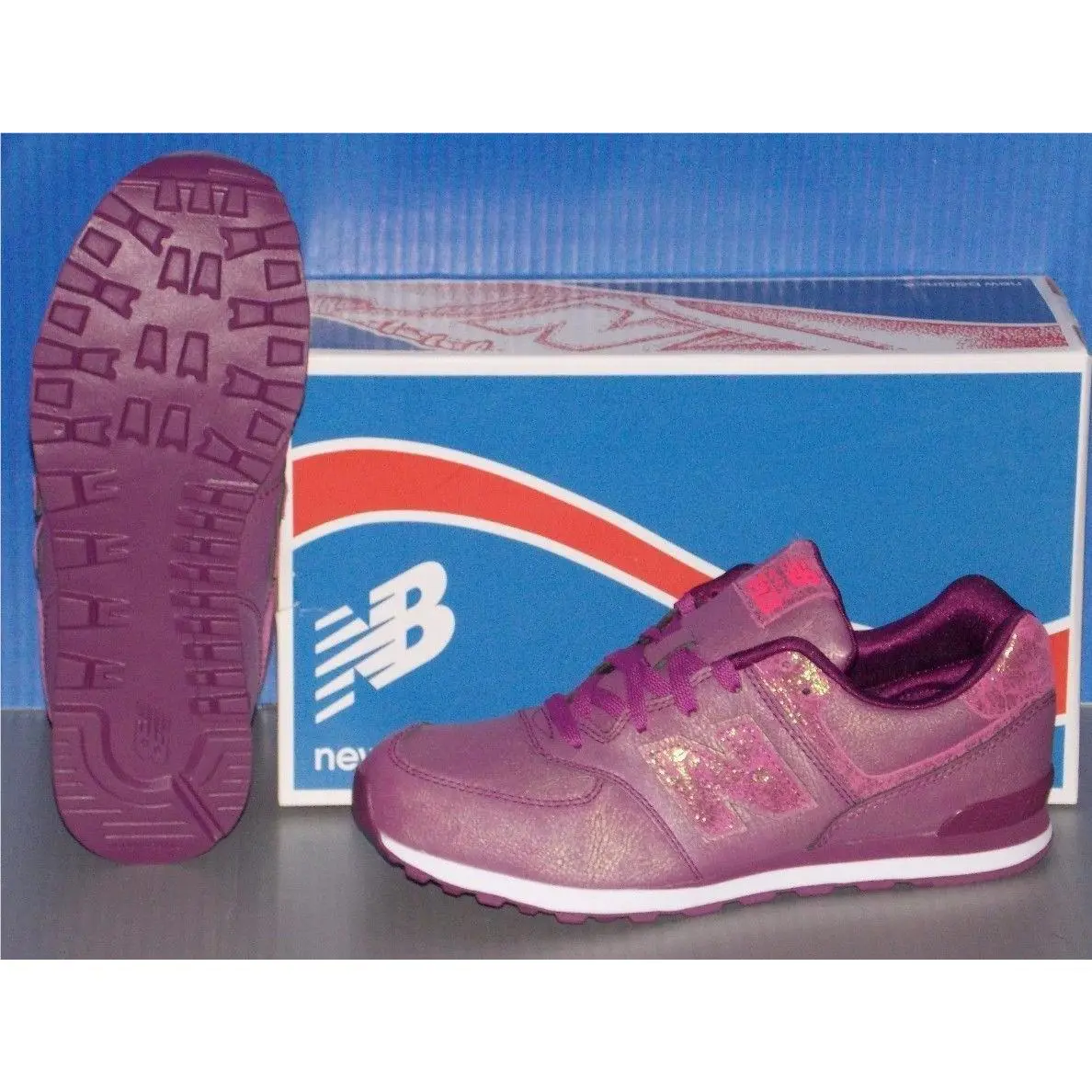 New Balance shoes - New Balance 574 - Purple (UPC: 889516095140) 0