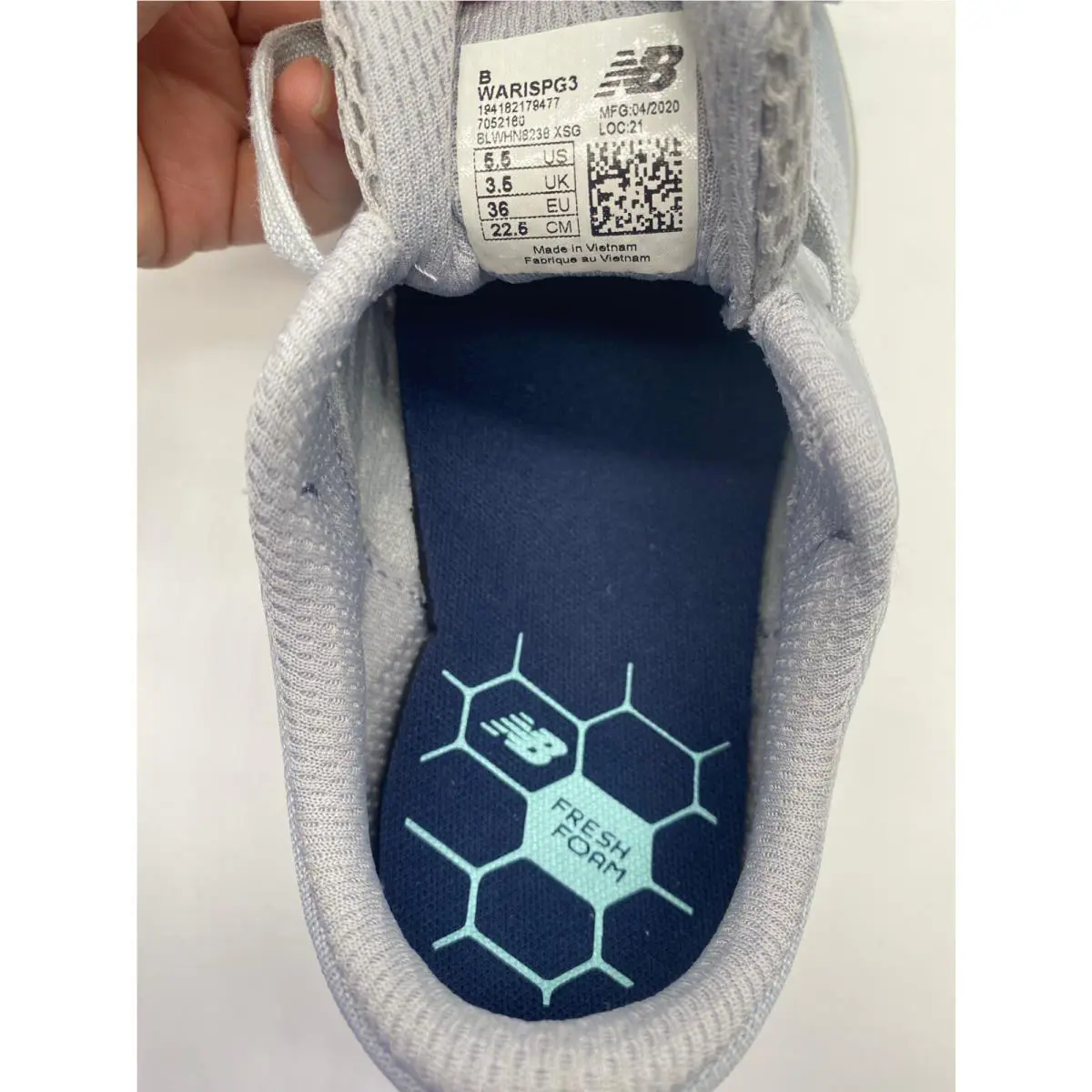 New Balance shoes - New Balance WARISPG3 - Gray 4