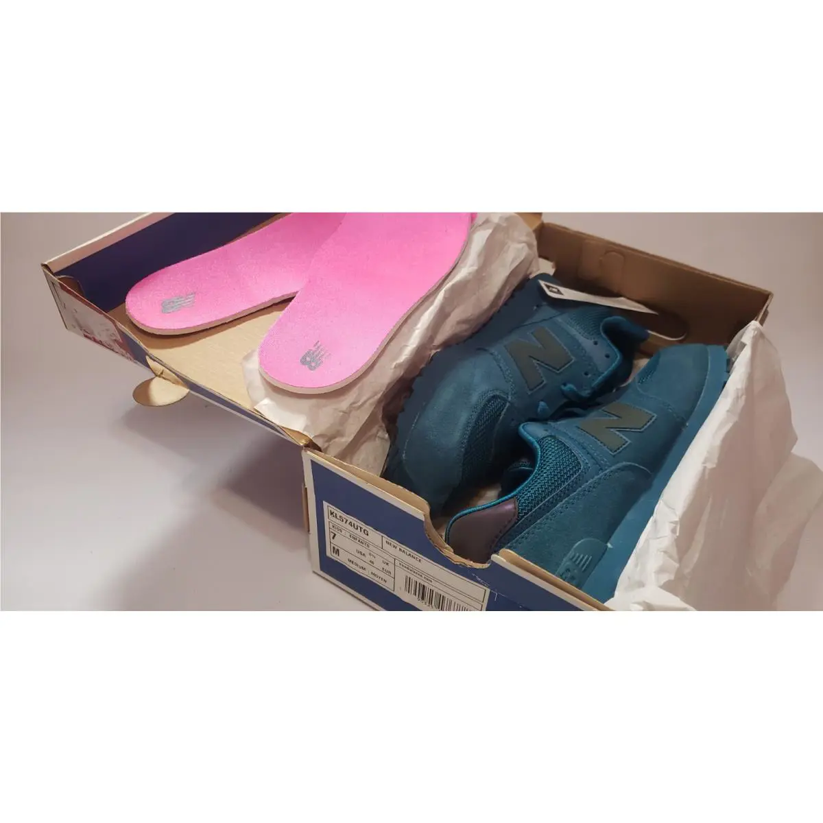 New Balance shoes - New Balance 574 - Blue (UPC: 889516095270) 3