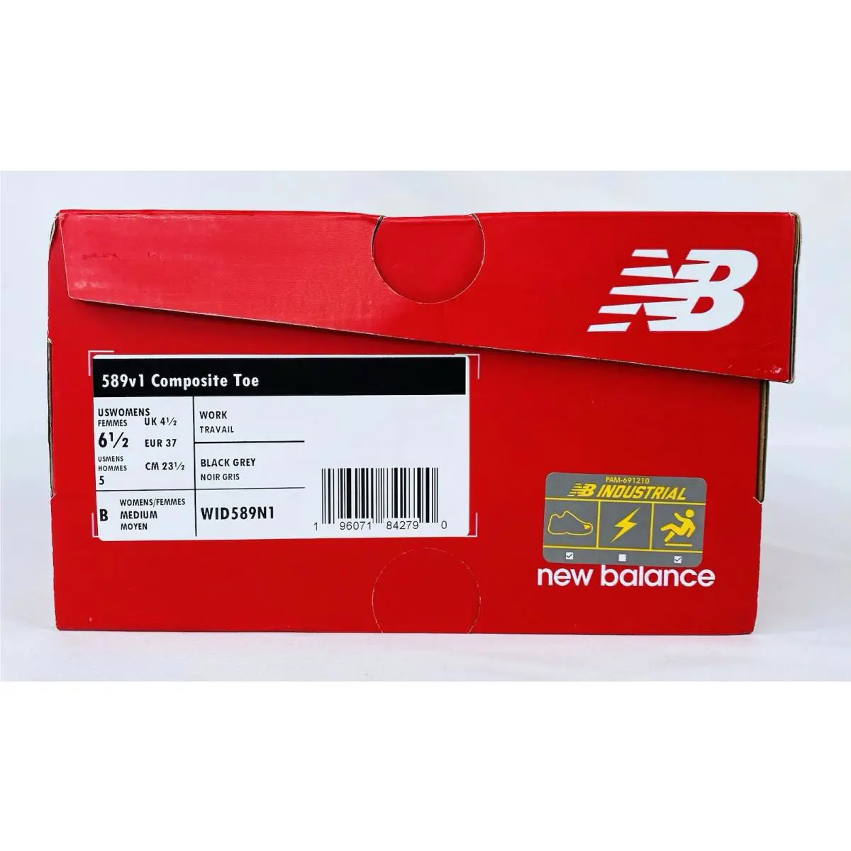 New Balance shoes - 589v1 - 589v1 - Black/Lead/Suphur Yellow (UPC: 196071842790) 10
