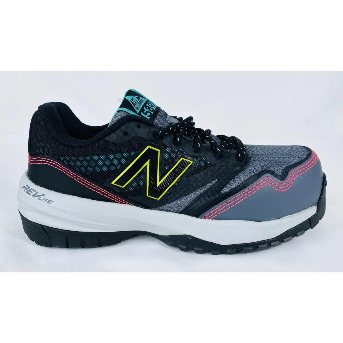 New Balance shoes - 589v1 - 589v1 - Black/Lead/Suphur Yellow (UPC: 196071842790) 8
