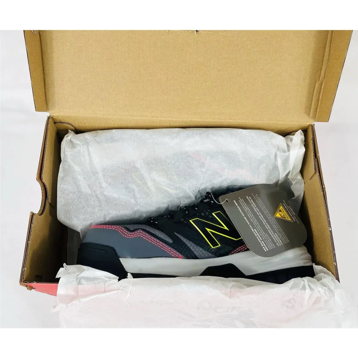 New Balance shoes - 589v1 - 589v1 - Black/Lead/Suphur Yellow (UPC: 196071842790) 12