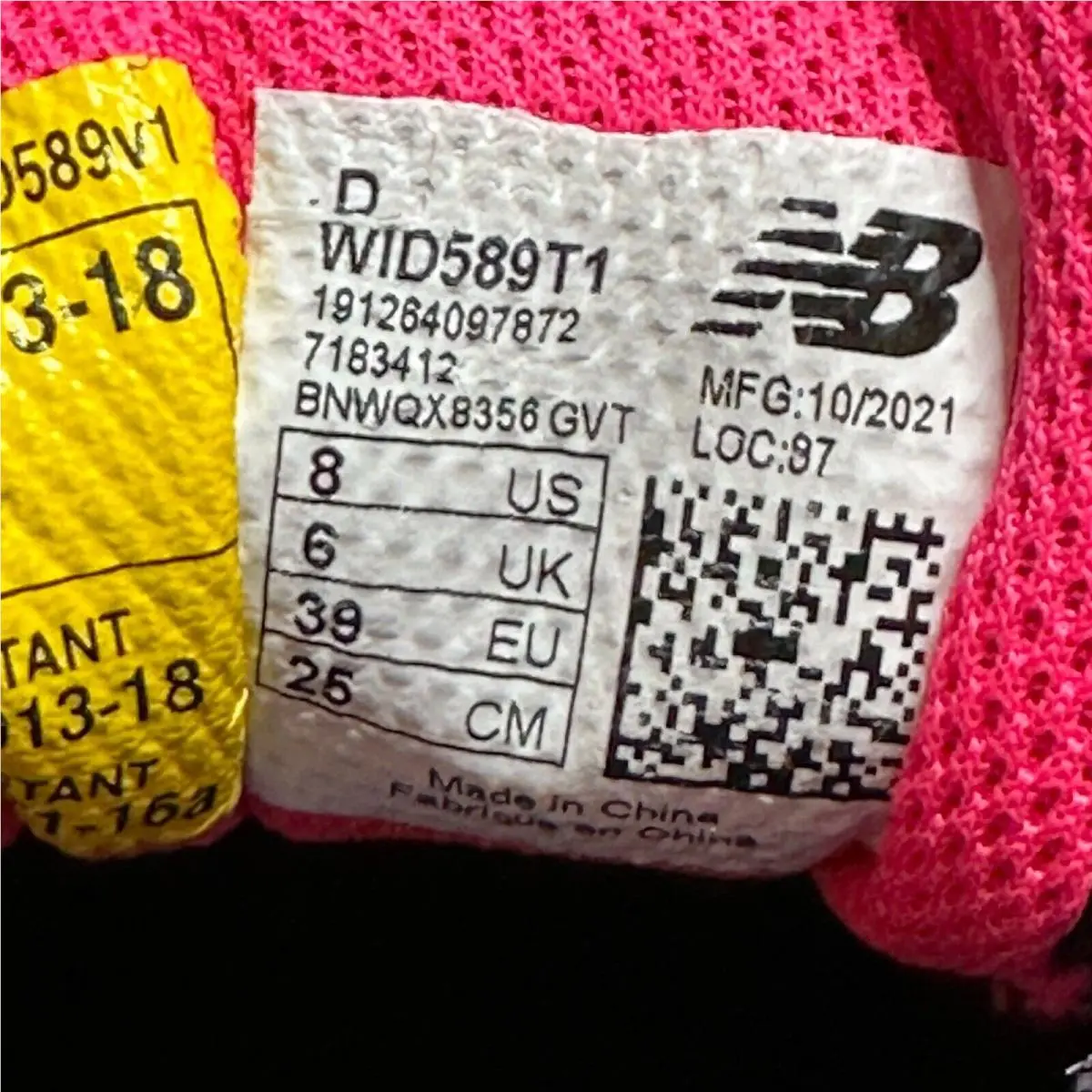 New Balance shoes - New Balance - 589 V1 - Gray Pink 9