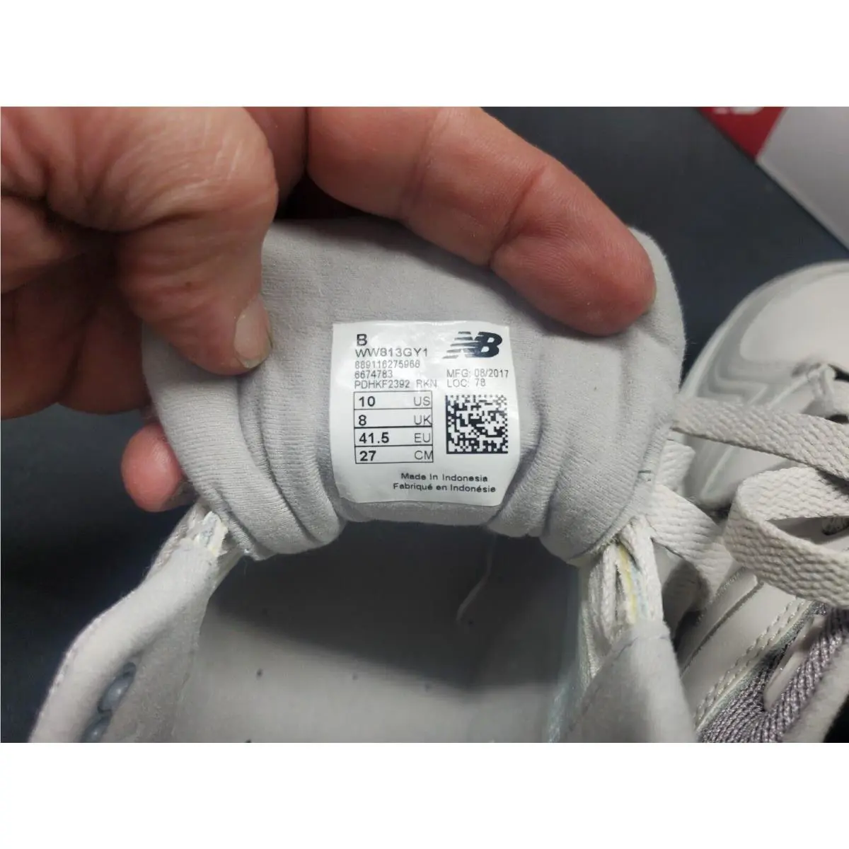 New Balance shoes - New Balance 813 - WW813GY1 - Gray (UPC: 889116275966) 7